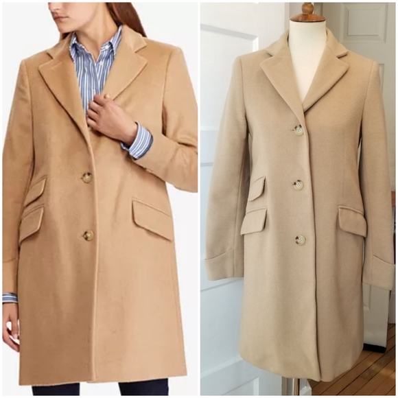 Lauren Ralph Lauren Jackets & Blazers - Lauren Ralph Lauren Wool Blend Reefer Coat